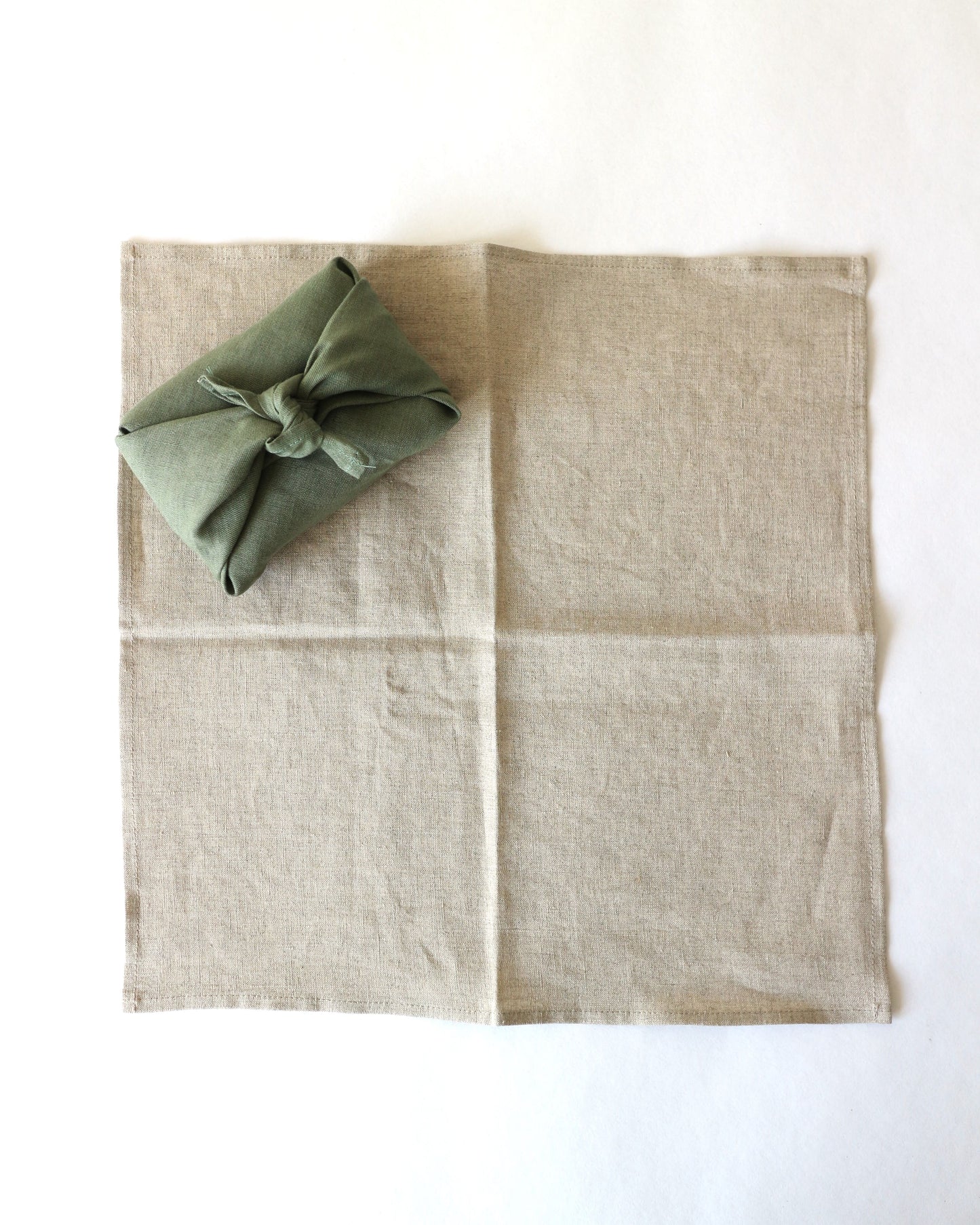 Furoshiki Tuch (Klein) aus 100% Bio-Leinen in 5 Farben