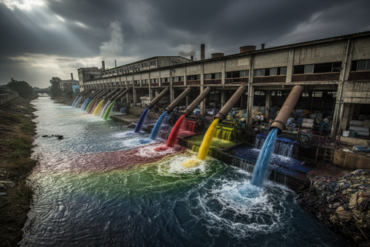 Wasserverschwendung in der Textilindustrie 