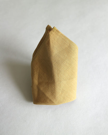 Einstecktuch aus 100% Bio-Leinen in 5 Farben