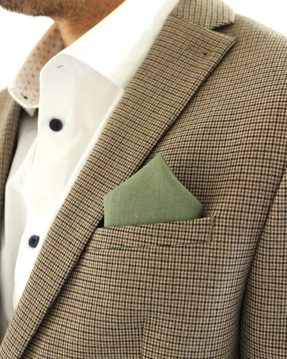 Einstecktuch aus 100% Bio-Leinen in 5 Farben