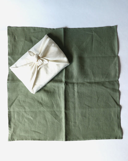 Furoshiki Tuch (Groß) aus 100% Bio-Leinen in 5 Farben